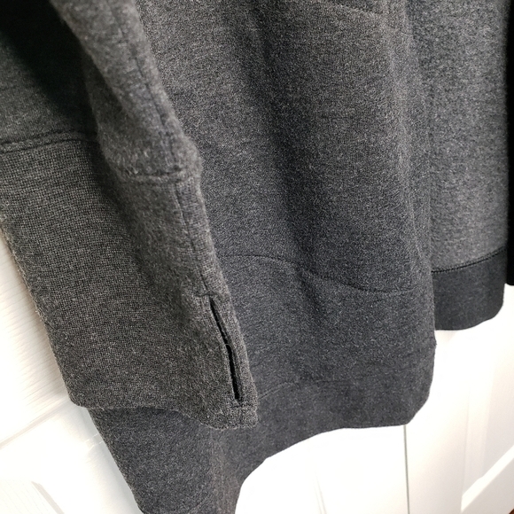 Calia Effortless Waterfall Drape Open Cardigan Style Duster Pockets Thumbholes S - Picture 4 of 13